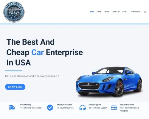 Screenshot of Automobile Scam website 22772