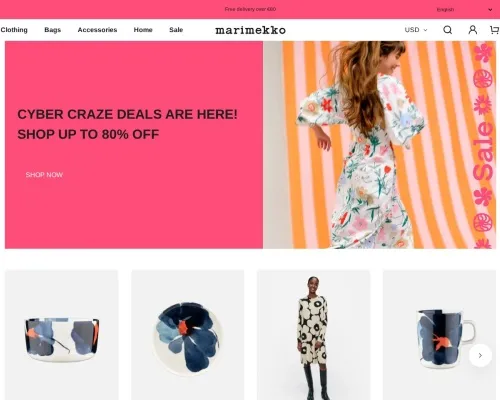 Screenshot of Fashion Scam website 22124