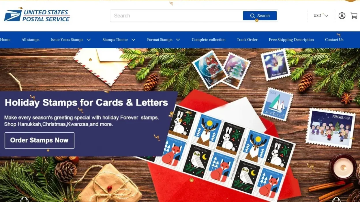 Non-Delivery Scam usapoststampshop.com