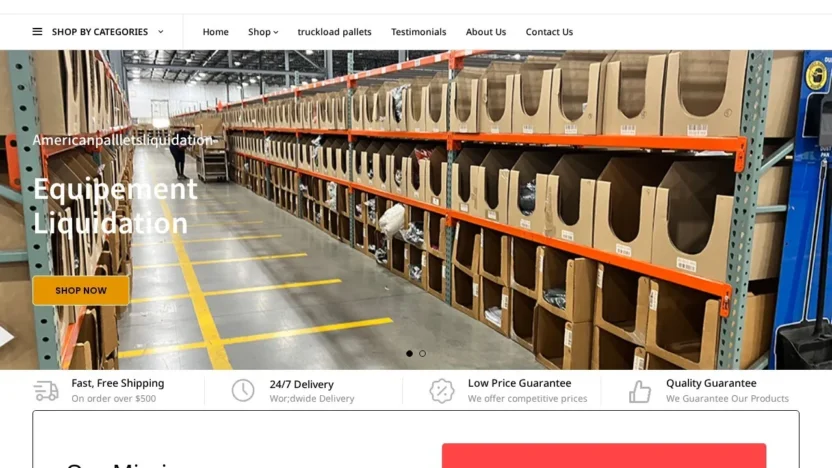 Liquidation Scam americanpallletsliquidation.com
