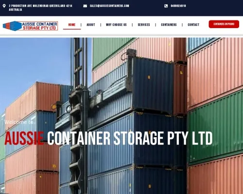 Screenshot of Shipping Container website 23841