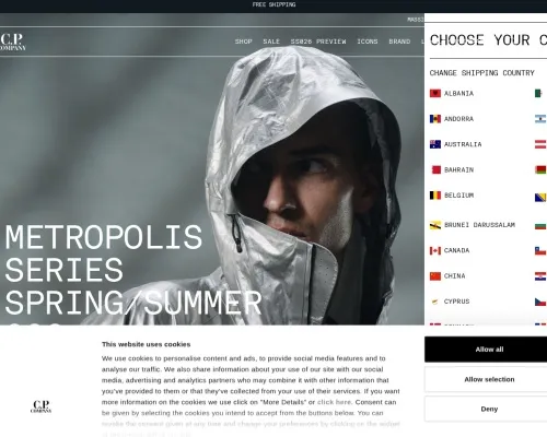 Screenshot of Fashion Scam website 23718