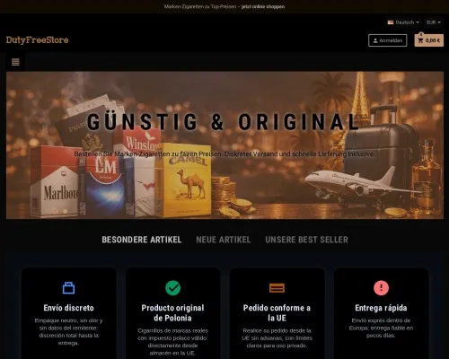 Screenshot of Non-Delivery Scam website 23748