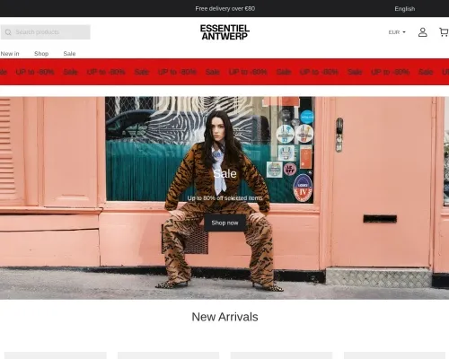 Screenshot of Fashion Scam website 23619