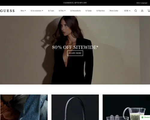 Screenshot of Fashion Scam website 23640