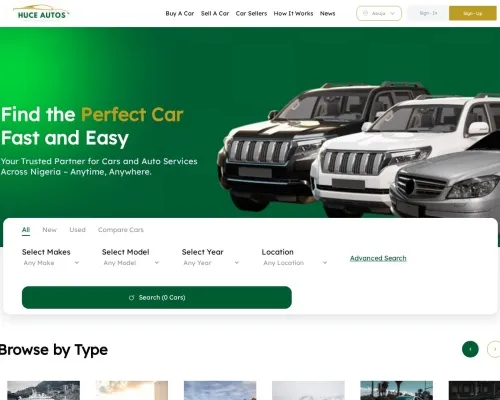 Screenshot of Automobile Scam website 23745