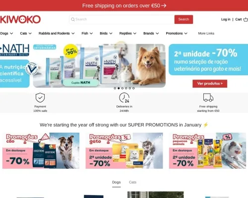 Screenshot of Non-Delivery Scam website 23631