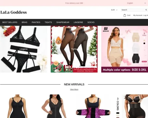 Screenshot of Fashion Scam website 23676