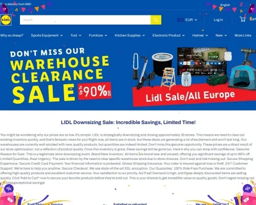 Screenshot of Non-Delivery Scam website 23679