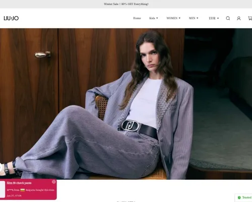 Screenshot of Fashion Scam website 23820