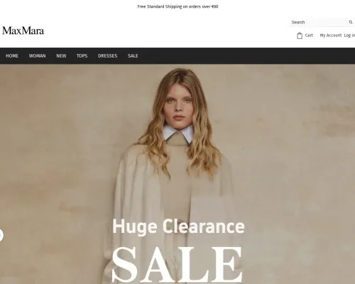 Screenshot of Fashion Scam website 23787