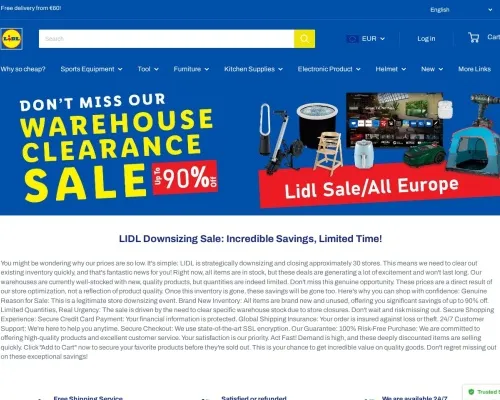 Screenshot of Non-Delivery Scam website 23649