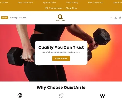 Screenshot of Non-Delivery Scam website 23520