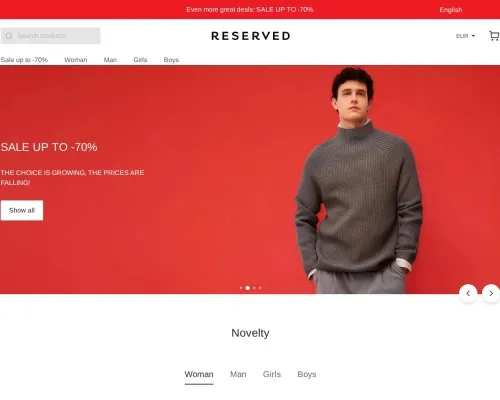 Screenshot of Fashion Scam website 23706