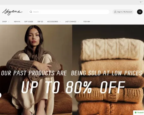 Screenshot of Fashion Scam website 23688