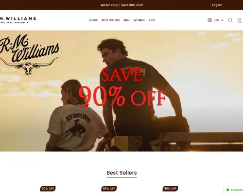 Screenshot of Fashion Scam website 23730