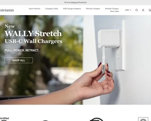 Screenshot of Non-Delivery Scam website 23405