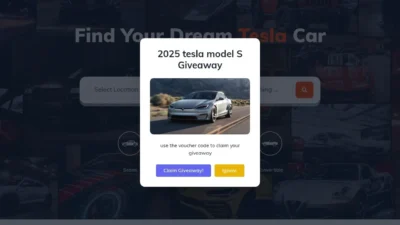 Automobile Scam tslelectriccars.com