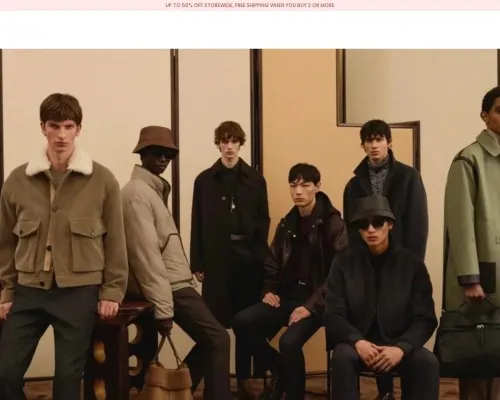 Screenshot of Fashion Scam website 23415