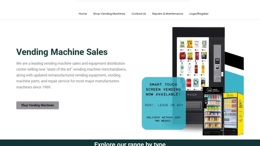 Non-Delivery Scam vendingmachinesupplies.com