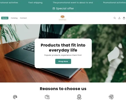 Screenshot of Non-Delivery Scam website 23715