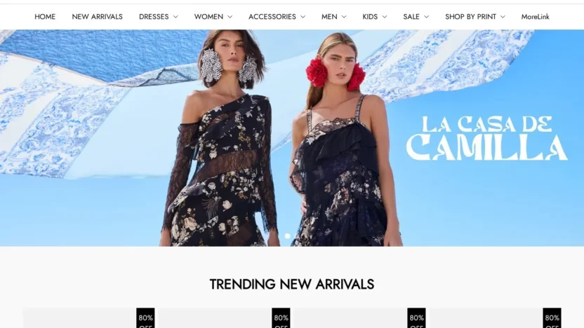 Fashion Scam camillaofficial.com