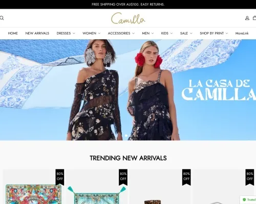 Screenshot of Fashion Scam website 23996