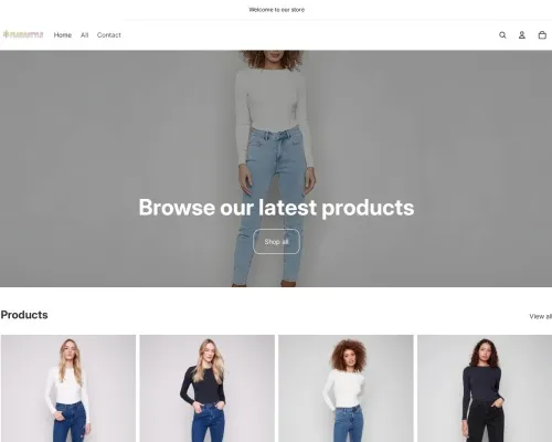 Screenshot of Fashion Scam website 24098