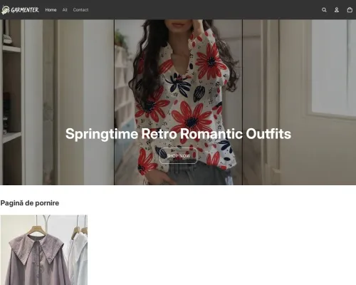 Screenshot of Fashion Scam website 24023
