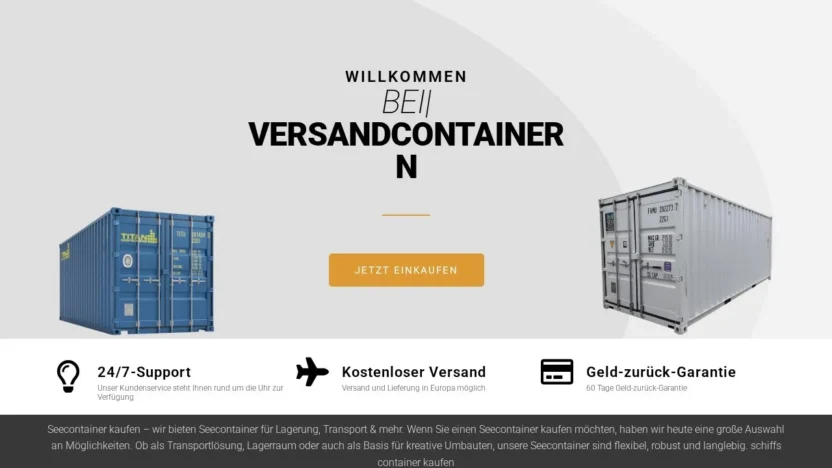 Shipping Container hanbaocontainergmbh.com