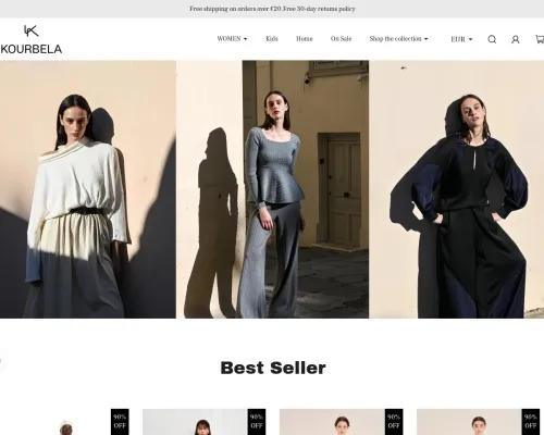 Screenshot of Fashion Scam website 24134