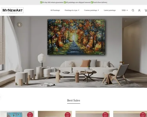 Screenshot of Non-Delivery Scam website 23963