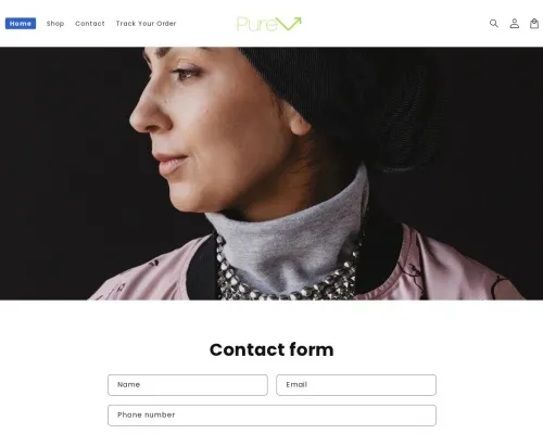 Screenshot of Fashion Scam website 24377