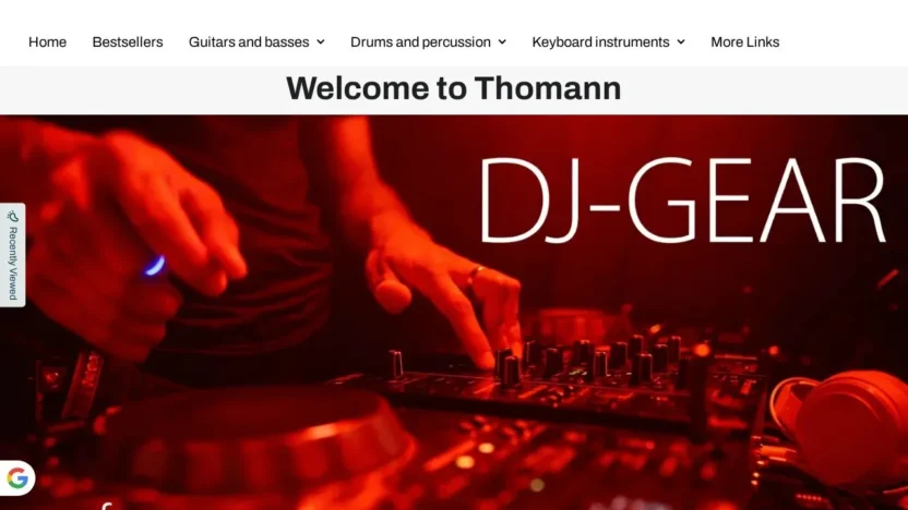 Non-Delivery Scam thomann-se.store