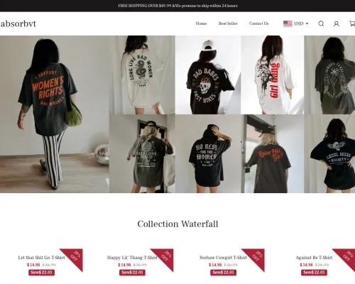 Screenshot of Fashion Scam website 24086