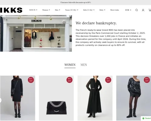 Screenshot of Fashion Scam website 24558