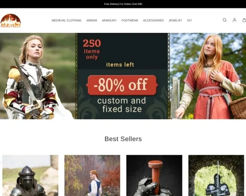 Screenshot of Fashion Scam website 25101