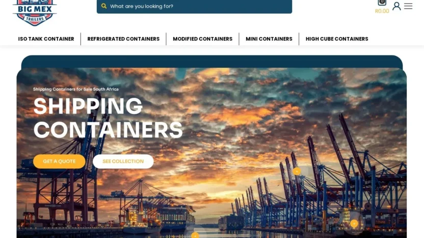 Shipping Container bigmextrailers.com