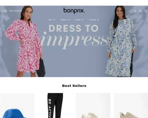 Screenshot of Fashion Scam website 24816