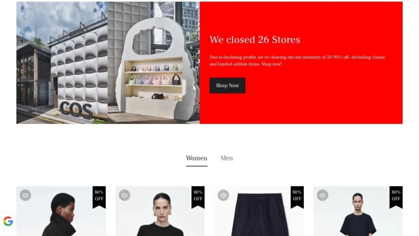 Fashion Scam c-o-s-sale.shop