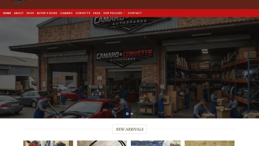 Automobile Scam camaroandcorvetteautospares.com
