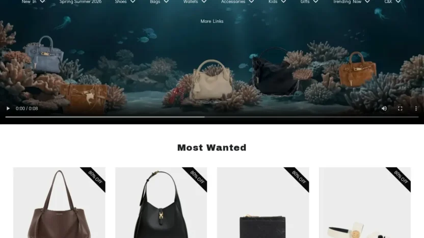 Fashion Scam charles-keith.shop