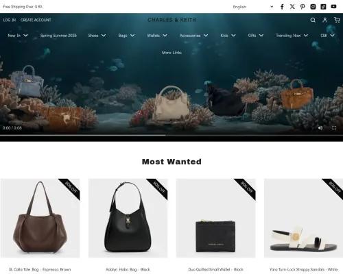 Screenshot of Fashion Scam website 25191