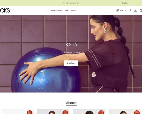 Screenshot of Fashion Scam website 25086