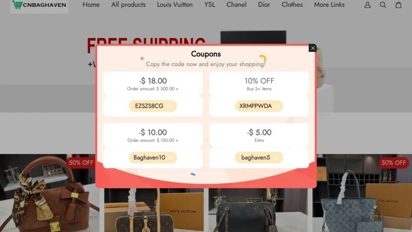 Non-Delivery Scam cnbaghaven.com