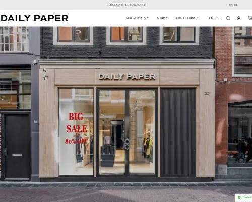 Screenshot of Fashion Scam website 25158