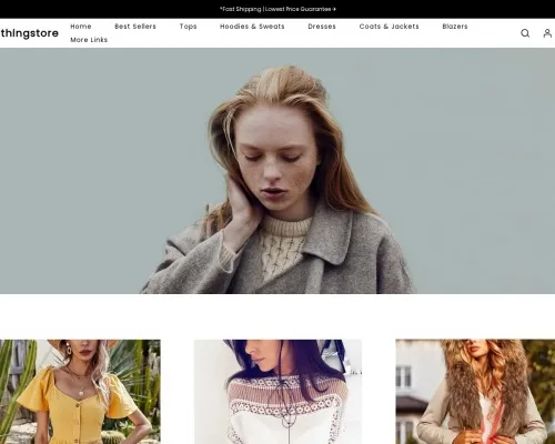 Screenshot of Fashion Scam website 24930