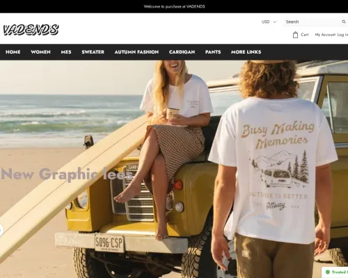 Screenshot of Fashion Scam website 24621