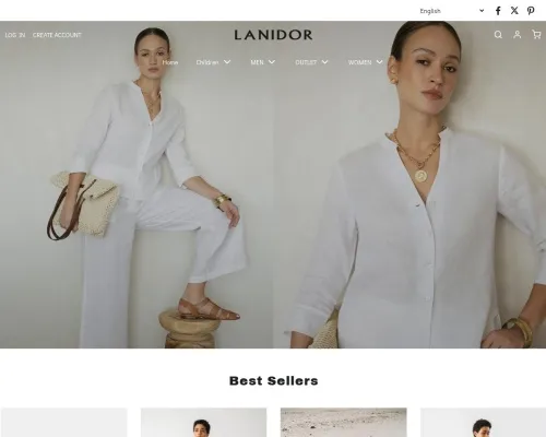 Screenshot of Fashion Scam website 25549