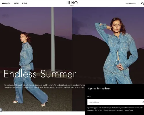 Screenshot of Fashion Scam website 25197